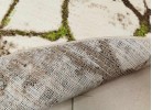 Тъкан килим MAGNOLIA 563 cream/green кръг